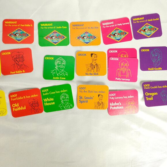 Vintage Where in the USA is Carmen Sandiego? Board Game Complete 1993 - Picture 10 of 15